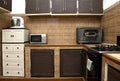 Arabic Interior of kitchen with modern furniture