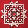 Arabic islamic pattern. Design elements can use for Ramadan Kareem greeting card or EID Mubarak invitation