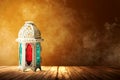 Arabic lamp with colorful light