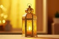 arabic lamp on the wall arabic lamp on the window Royalty Free Stock Photo
