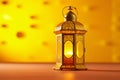 arabic lamp on the window arabic lamp on the table arabic lamp on the wall Royalty Free Stock Photo