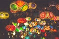 Arabic lamps and lanterns in the Marrakesh,Morocco Royalty Free Stock Photo