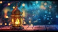 Arabic lantern, Ramadan kareem background