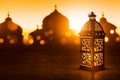 Arabic lantern, Ramadan kareem background