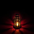 Arabic lantern red