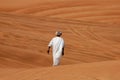 Arabic man on the desert