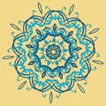 Arabic color mandala