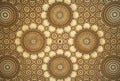 Arabic mosaic detail Royalty Free Stock Photo