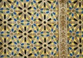 Arabic mosaic detail Royalty Free Stock Photo