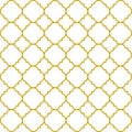 Arabic Ornamental seamless pattern. Vintage wallpaper. Vector clipart Royalty Free Stock Photo