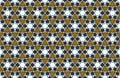 Arabic pattern seamless background in islamic style. Geometric muslim ornament backdrop. Vector illustration Royalty Free Stock Photo