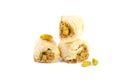 Arabic pistachios sweets Royalty Free Stock Photo