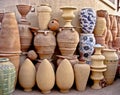 Arabic colorful pottery Royalty Free Stock Photo