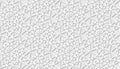 Arabic seamless pattern with classic islamic culture ornament. White background with shadow.