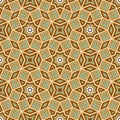 Arabic Seamless Pattern with Islamic calligraphy Royalty Free Stock Photo