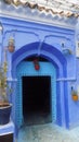 Arabic style door-Chefchauen