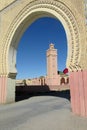 Arabic style gate in the city Royalty Free Stock Photo