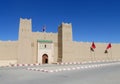 Arabic style medival castle walls in the city Royalty Free Stock Photo