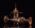 Arabic teapot and vase Royalty Free Stock Photo