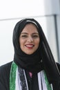 Arabic woman wearing hijab