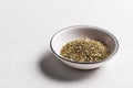 Arabic zaatar or zatar spices Royalty Free Stock Photo