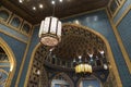 Arabica chandelier with traditional style in Ibn Battuta mall in Dubai, UAE Royalty Free Stock Photo