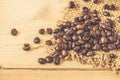 Arabica coffee bean Royalty Free Stock Photo