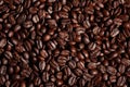 Arabica coffee beans texture brown