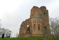 Araca, the ruins of the medieval Romanesque church Royalty Free Stock Photo