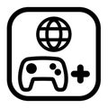 One Player Online Multi-Player Icon