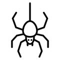Arachnid Isolated Vector icon which can easily modify or edit