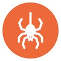 Arachnid Isolated Vector icon which can easily modify or edit
