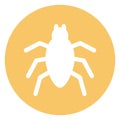 Arachnid Isolated Vector icon which can easily modify or edit