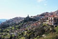 Arachova mountain town Boeotia Royalty Free Stock Photo