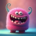 aracter designMeet Super Happy Smile: An Exquisite Monster with Perfect Character Desig