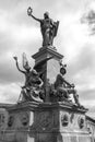 Arad,Arad - Romania 05.04.2023: Statue of liberty on the Reconciliation Park of Arad, Romania, Europe