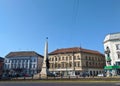 The monument of the Holy Trinity, raised in 1746 - Arad city, Arad county - Romania