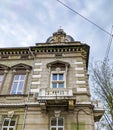 Buildings in the old town - Arad county - Romania Royalty Free Stock Photo