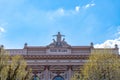 Arad,Arad Romania,April 24 2023: Moise Nicoara highschool landmark architecture Royalty Free Stock Photo