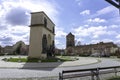Arad,Arad - Romania 05.04.2023: arch of triumph was created dedicated to the 1848 romanian revolution