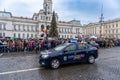 Arad,Arad - Romania - 01.01.2024: Gendarmerie or romanian military police car at national day parade