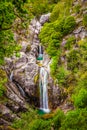 Arado Waterfall - Peneda-Geres, Portugal Royalty Free Stock Photo