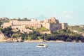 Aragon castle at Baia, Royalty Free Stock Photo