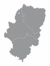Aragon region map