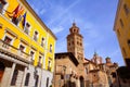 Aragon Teruel Cathedral and Ayuntamiento Town Hall Spain Royalty Free Stock Photo