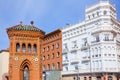 Aragon Teruel Mudejar city buildings in Spain