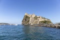 Aragonese Castle on the island of Ischia Royalty Free Stock Photo