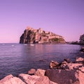 Aragonese Castle, Island Ischia, Campania, Italy, Europe Royalty Free Stock Photo