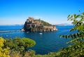 Aragonese Castle, Island Ischia, Campania, Italy, Europe Royalty Free Stock Photo