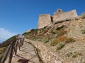 Aragonese castle, Marettimo, Sicily, Italy Royalty Free Stock Photo